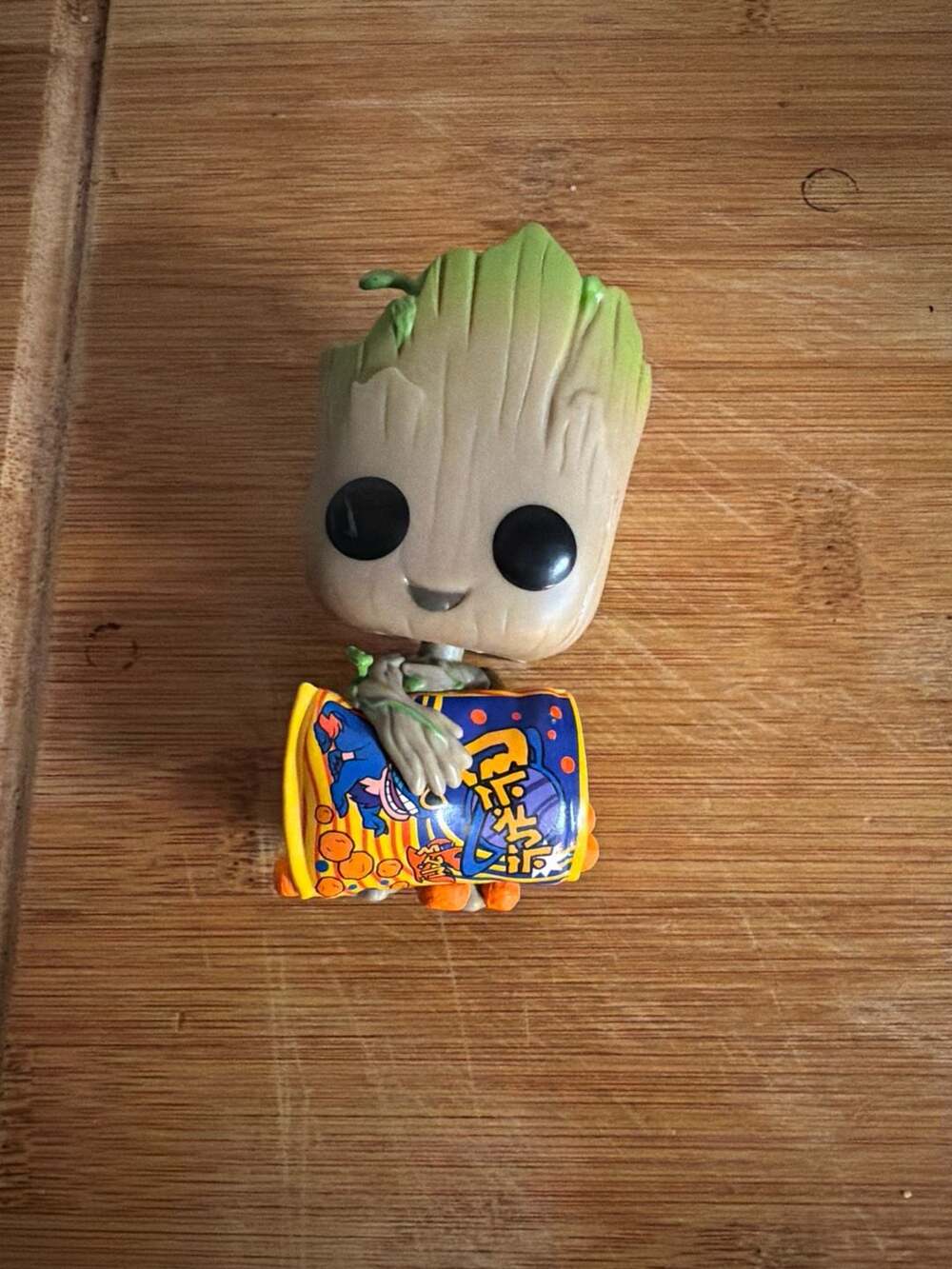 Funko Pop! Marvel I Am Groot - Groot with Cheese Puffs Vinyl Figure #1196